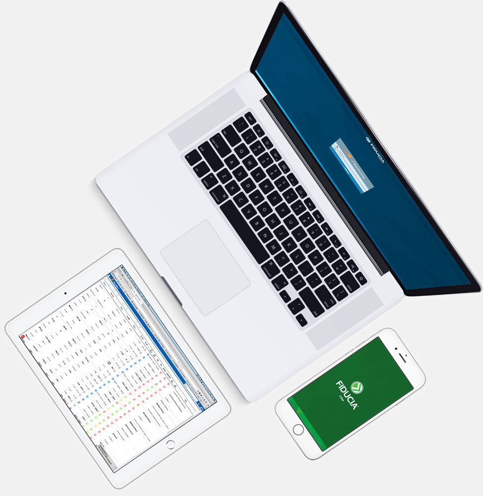 Fiducia em todos os lugares